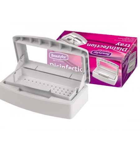 NAIL04 KOYTI ΑΠΟΣΤΕΙΡΩΣΗΣ ΕΡΓΑΛΕΙΩΝ 22X12X6CM, 500ML